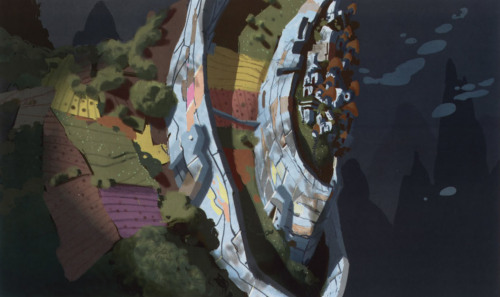 scurviesdisneyblog:The Emperor’s New Groove visual development...