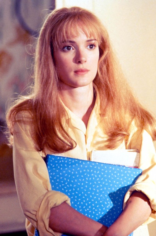 i-alwayslikedstrangecharacters:Winona Ryder - Edward...