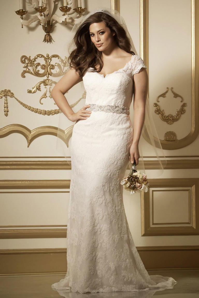 The Knot 10 Gorgeous Plus Size Wedding Dresses