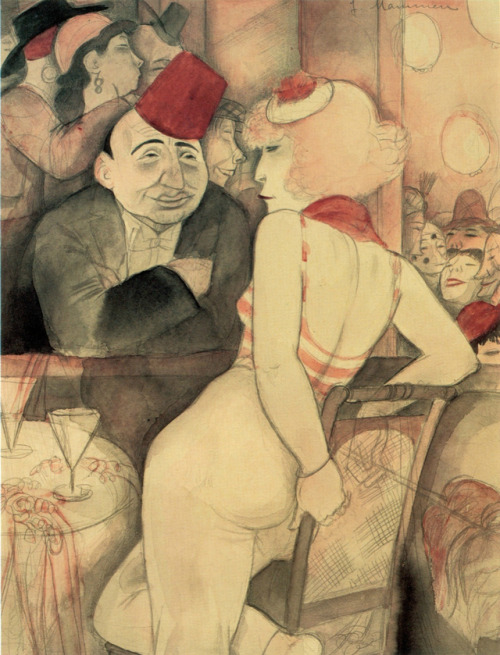 geritsel:Jeanne Mammen - watercolors