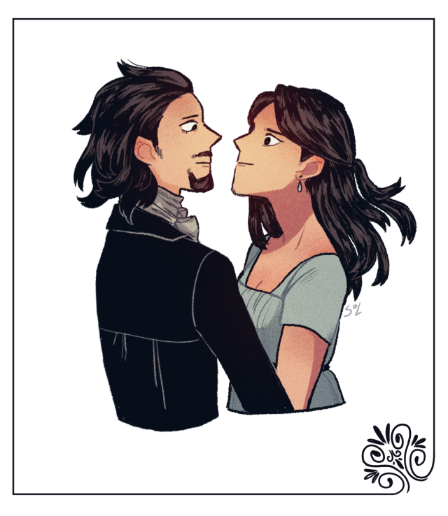 A Hamilton drawing that I made for my friend <3