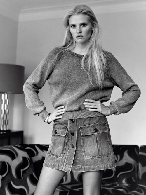 mlikemarcel:Lara Stone, by Alasdair McLellan for Vogue Paris...