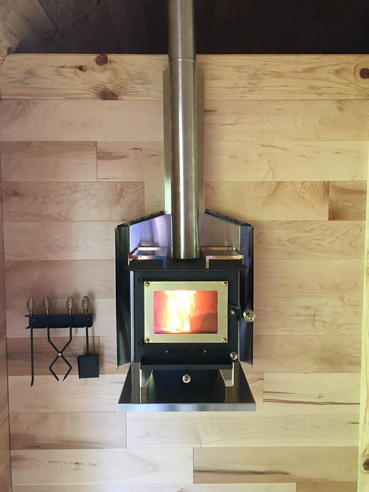 Cubic Mini Wood Stoves — It looks so good it almost looks fake. Photo by;...