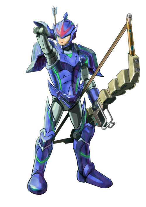 damnwyverngems:- ○○○○ーハンターX // Megaman X x Monster Hunter -LS...