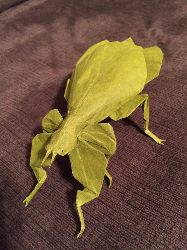 Origamime — Leaf Insect Updated By Origamiman88 6865