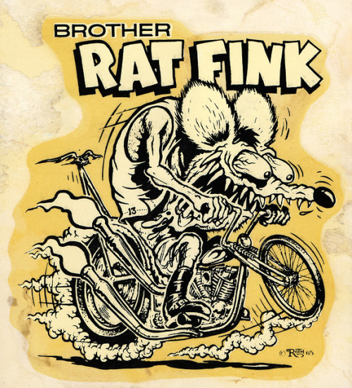 ratscape:Mini gallery of “Monsters and Hot Rods” art by Ed “Big...