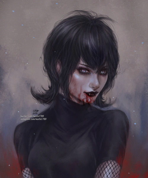 nanfe:Mavis from Hotel Transylvania Artwork by Nan Fe