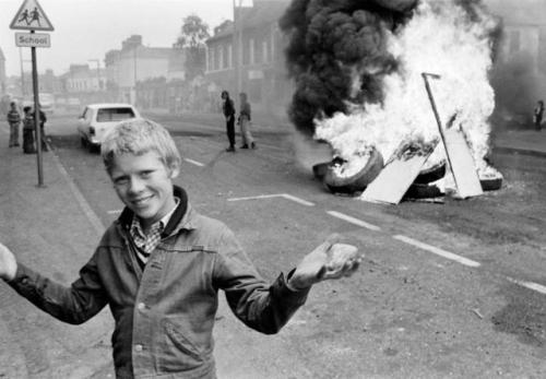 historicaltimes:During “The Troubles” in Belfast, Northern...