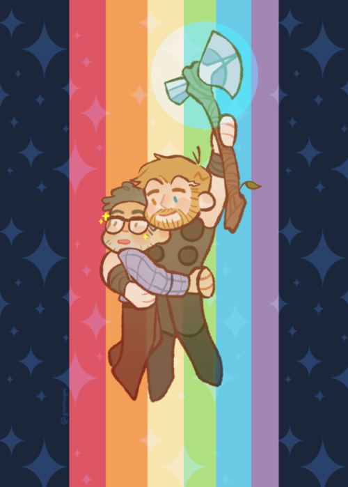 younggenji:[ STARS ] #ThorBruceWeek ⚡️