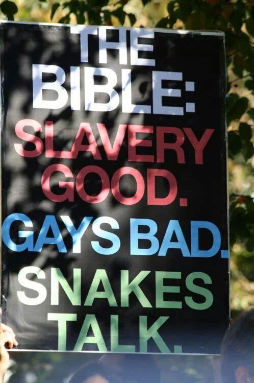 Bible bad.