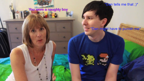 panicattheamazingdan:Phil is naughty ;)