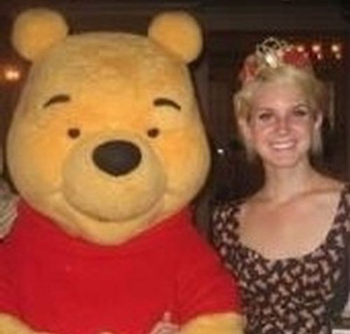 theheavenlymaiden:Lana Del Rey with Pooh and Tiger ♡