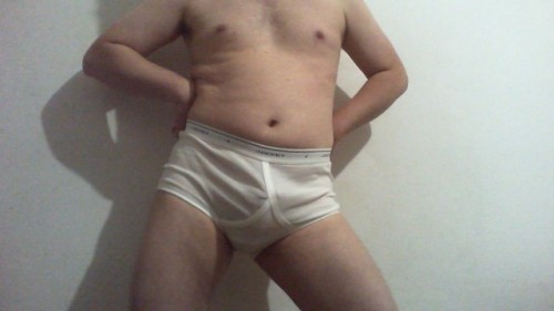 You ever wanted to see me in Y-front briefs?