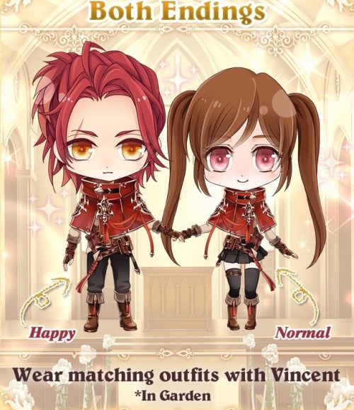 Vincent’s sequel completion reward outfit X Vincent...