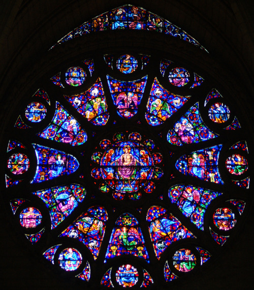 renaissance-art:  Medieval Rose Windows