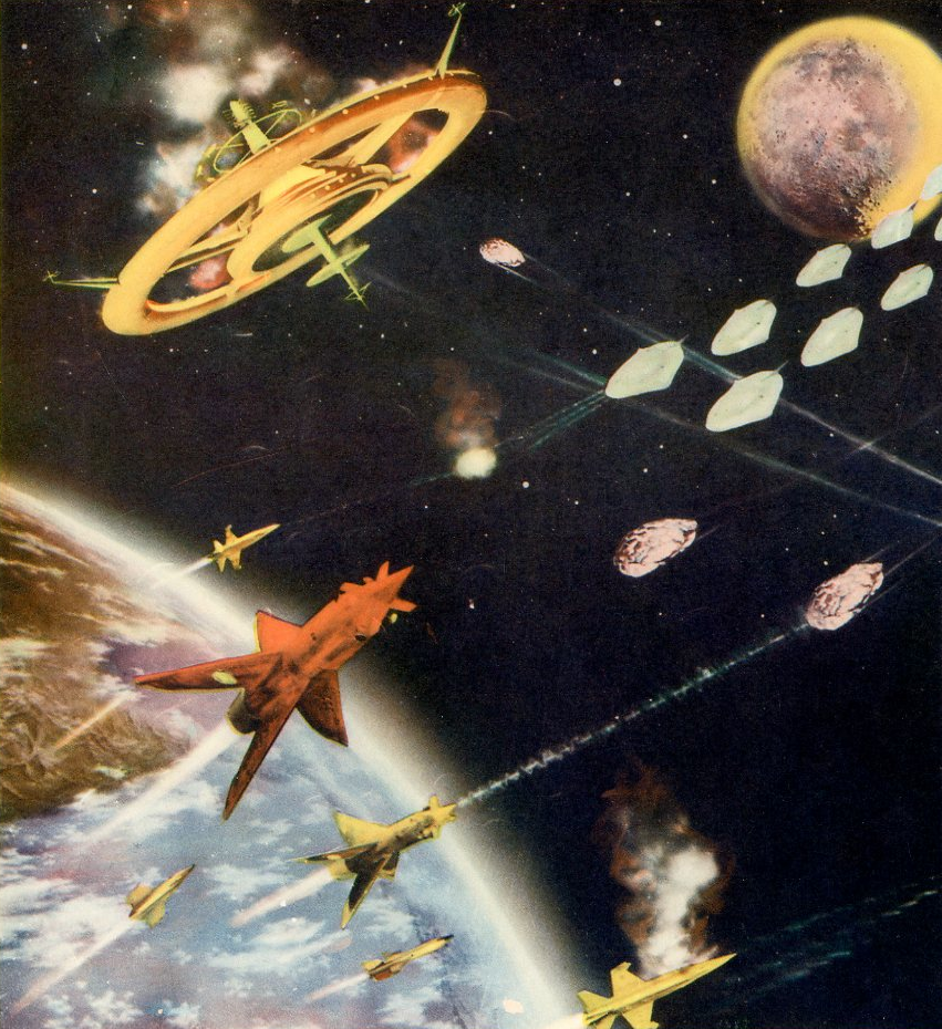 Космос 1960. Космическое пространство 1960. Battle in Space. Battle in Outer Space March. Космос 1960*240.