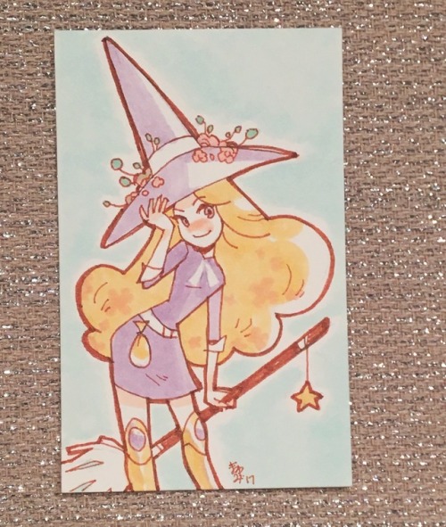 Sold this little lady yesterday. We will have more sketchcards...