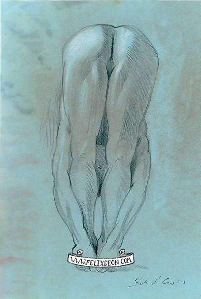 **AJbends**This nude figure original drawing is available in my...