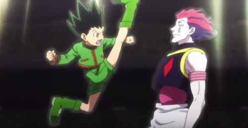 hisoka vs gon | Tumblr