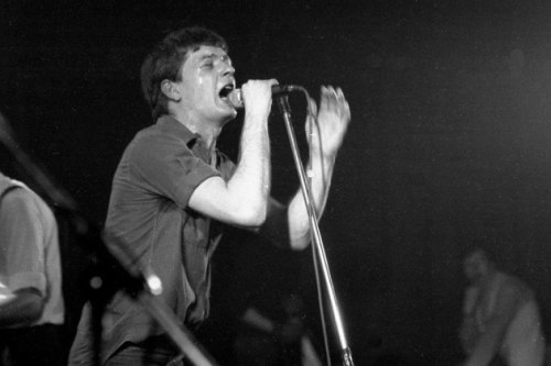 lizaattwood:joy division play their final concert ian curtis,...