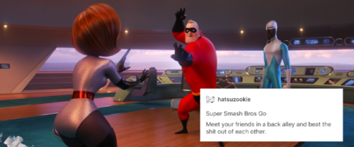 supercomsandeggos:Incredibles 2 + text posts