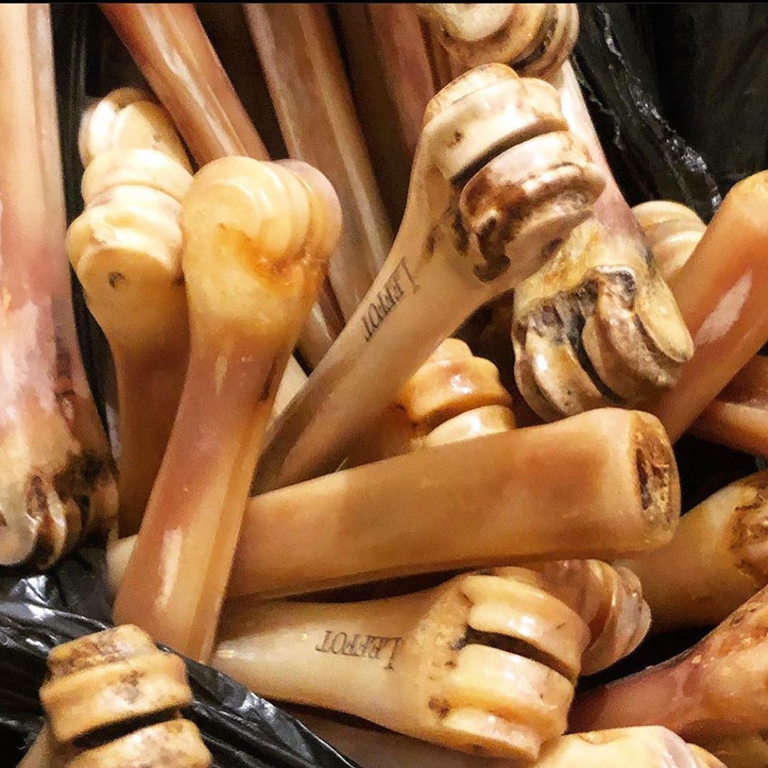 shell cordovan deer bone