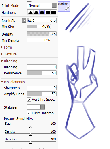 Paint Paint Tool Sai 2 Brushes Pack