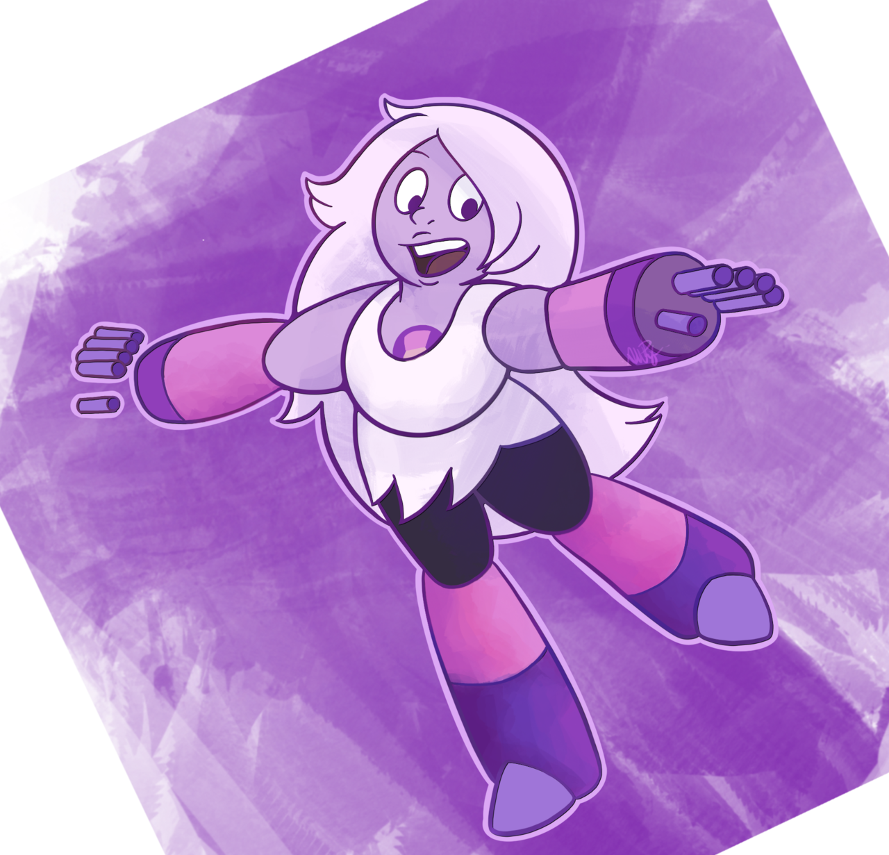 I never knew I needed Amethyst with limb enhancers until the new episode!