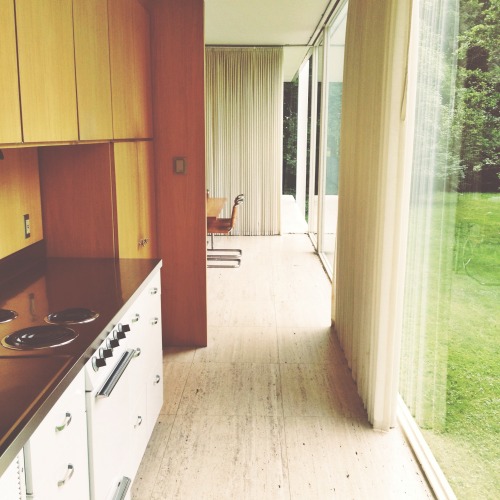 Farnsworth House Interiors 1946 51 Via My Mies