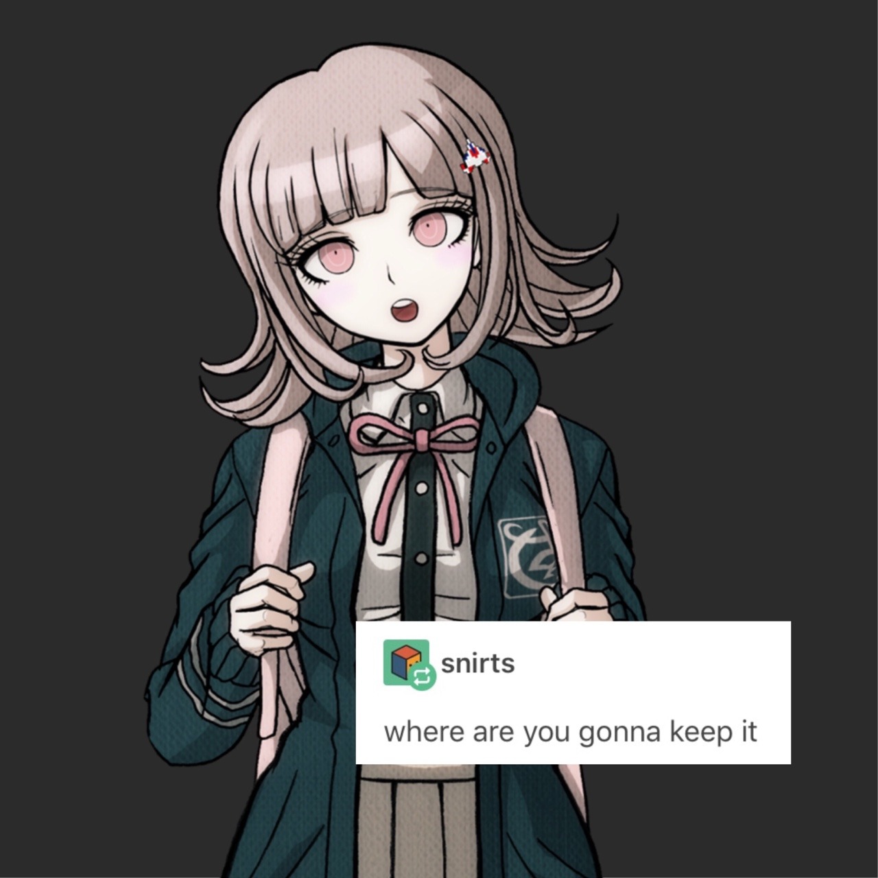 nagito komaeda sprite edit | Tumblr