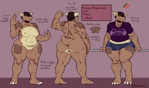 mainlinemojo-nsfw:Ref Sheet of Kassie, Nothing’s really changed...