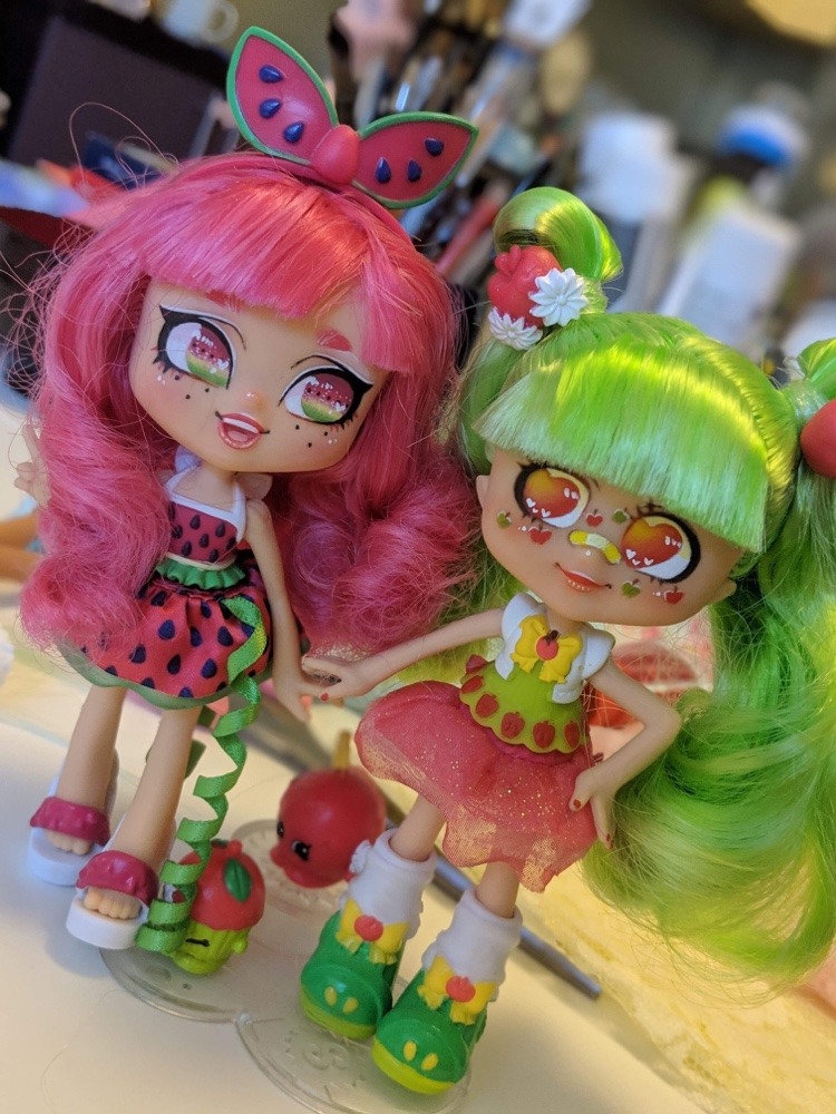 watermelon shoppie doll
