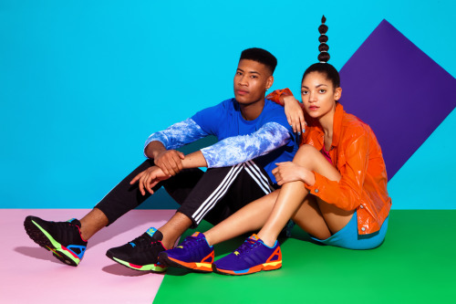 adidas zx flux 90s style pvc jacket sportswear club kid rave tie dye