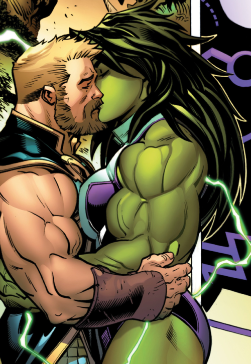 Thor & She-Hulk.