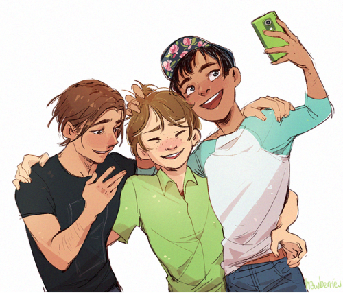 hawberries:this is my boyfriend phichit and his boyfriend...