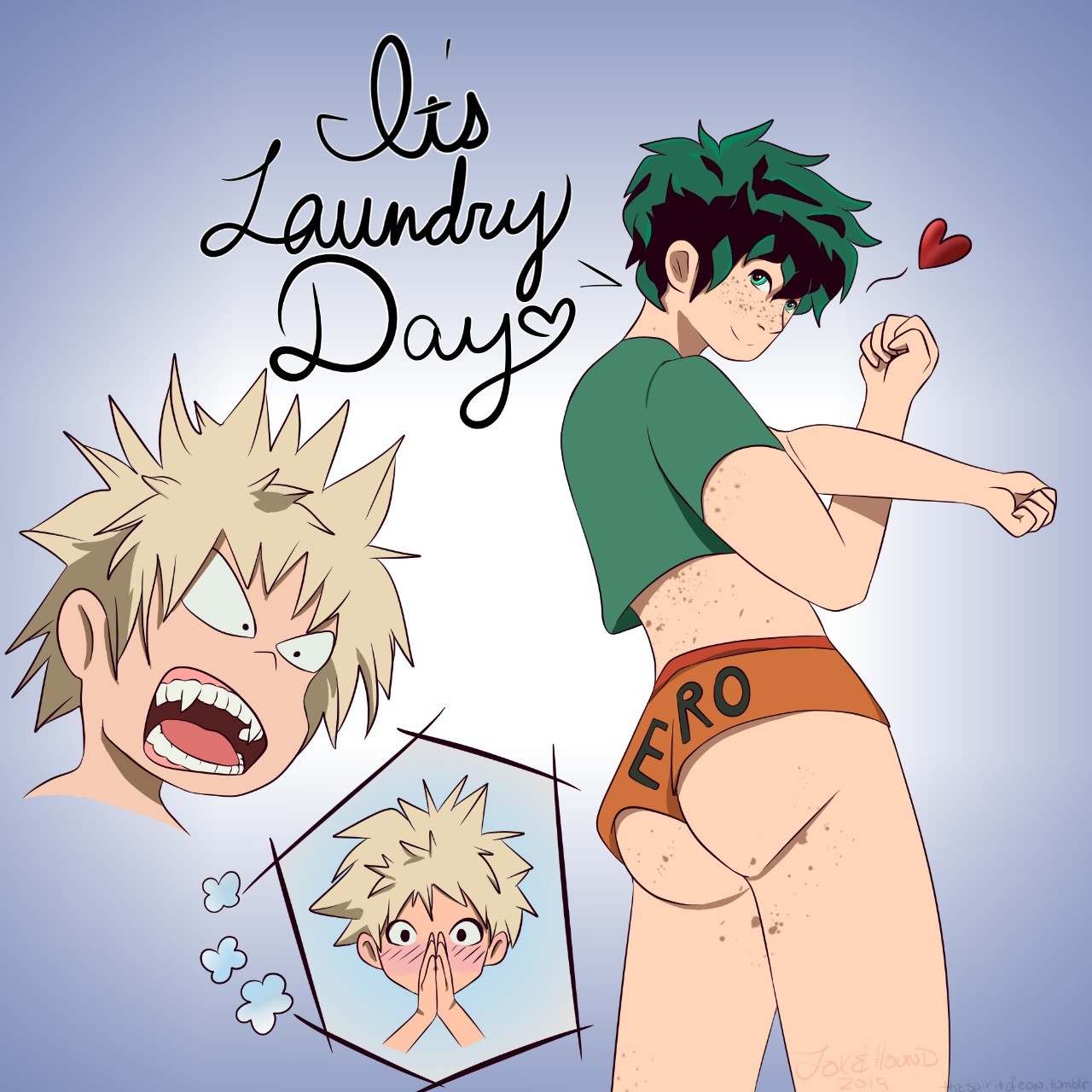 Laundry Day - scribespirare - 僕のヒーローアカデミア | Boku no Hero Academia | My Hero  Academia [Archive of Our Own]