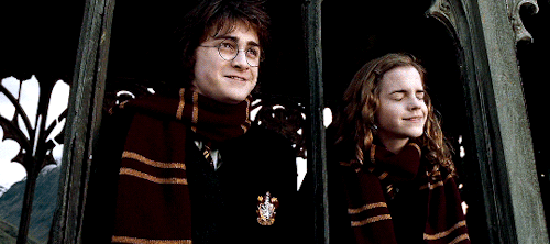 Image result for gif harry and hermione