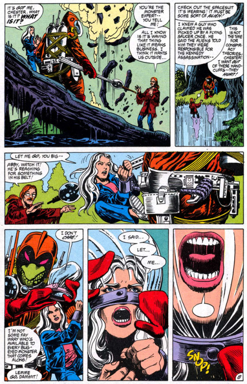 why-i-love-comics:Swamp Thing #81 - “Widowsweed” (1988)written...