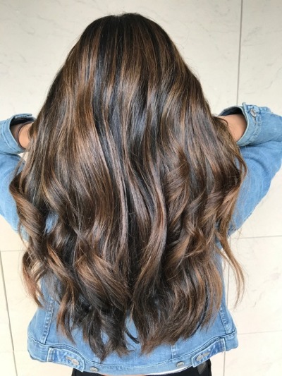 Brown Hair Caramel Highlights Tumblr