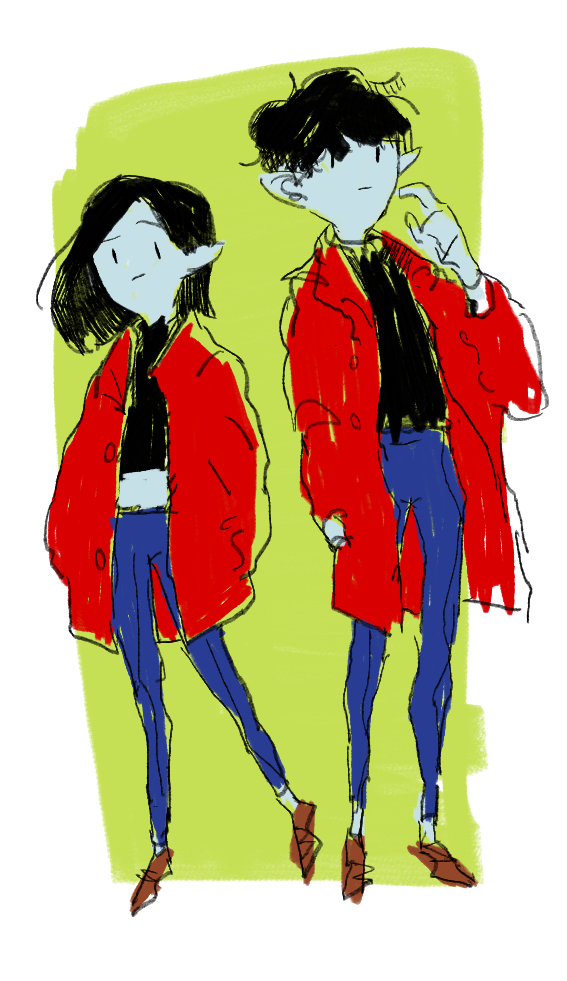 3 Short Hair Marceline Marshall Lee