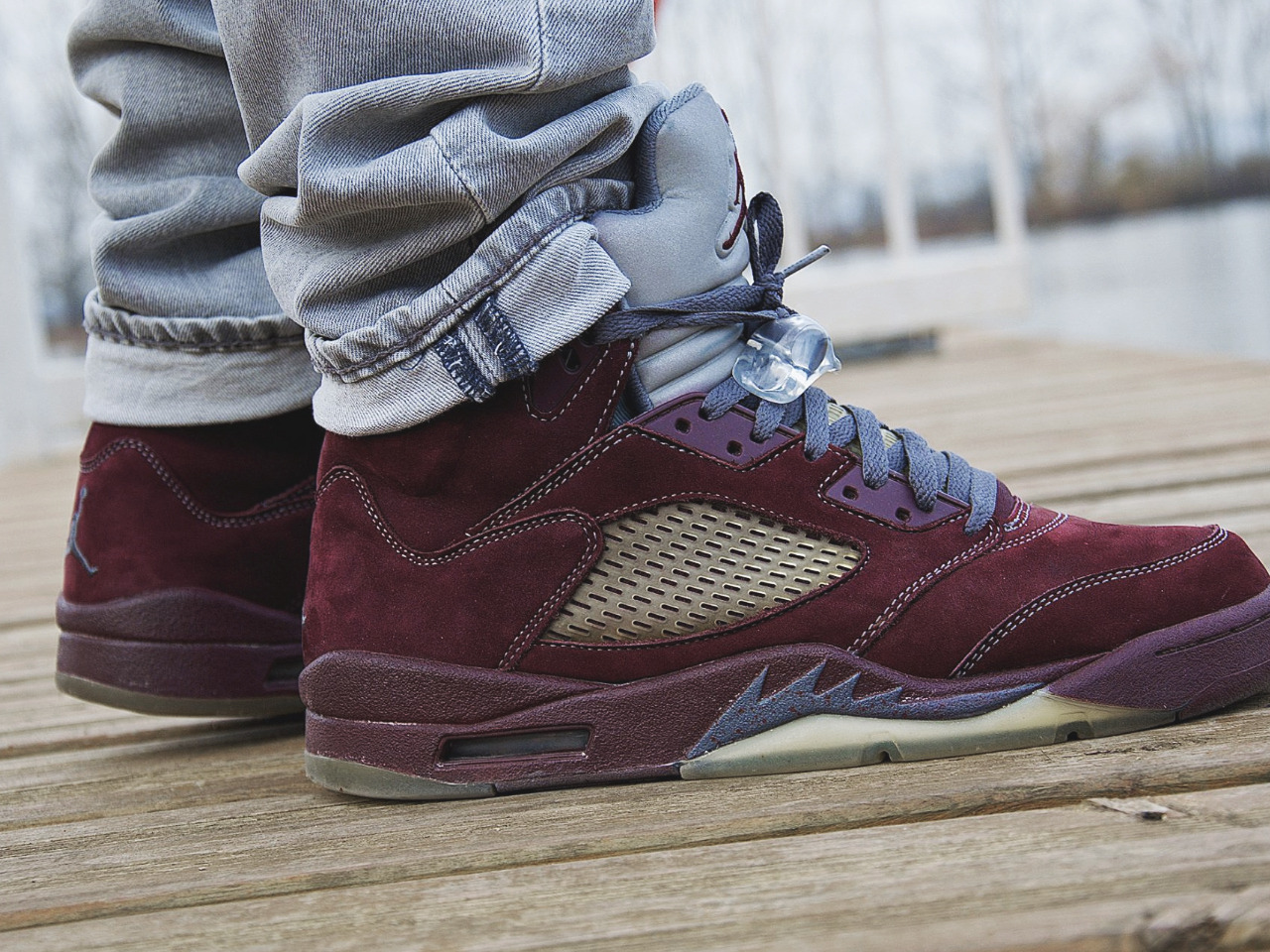 Nike Air Jordan V Retro ‘Burgundy’ - 2006 (by... – Sweetsoles ...