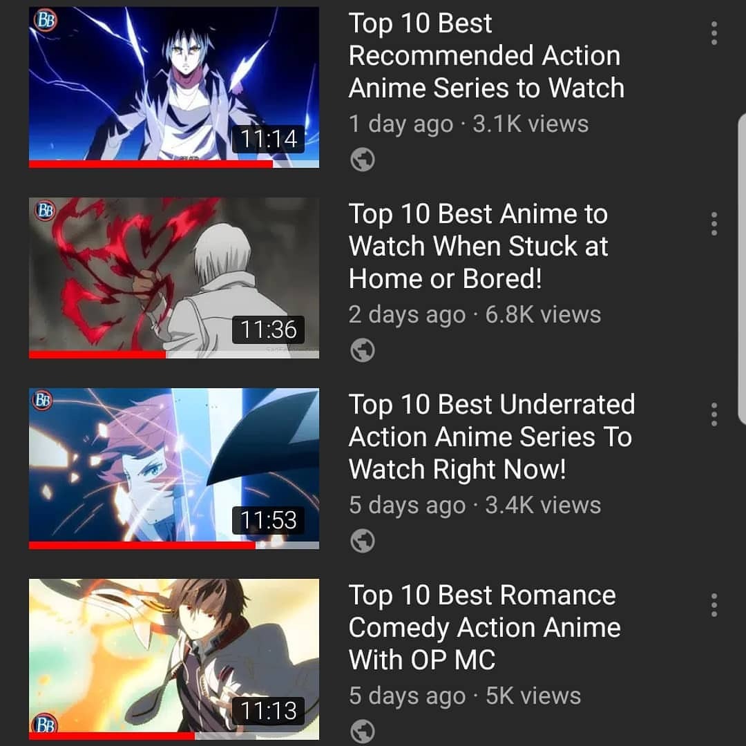Anime To Watch When Bored
