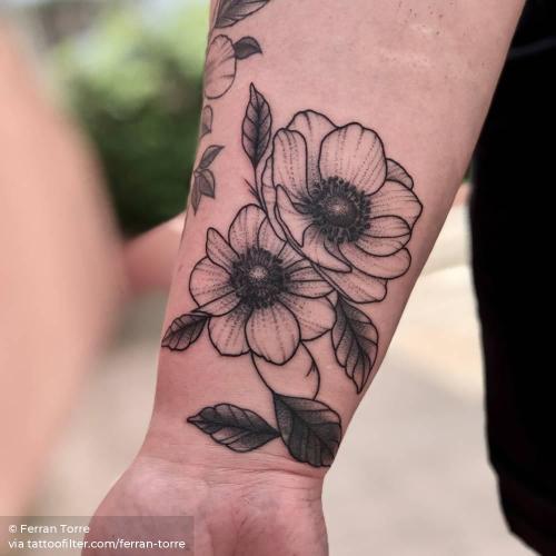 Fabian Danger De Gaillande  Anemone tattoo Body art tattoos Tattoos