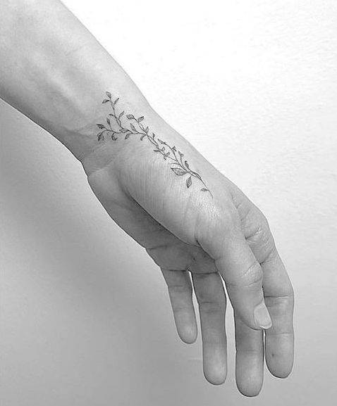 Lily Vine Tattoo 2 by Biagio Pagliarulo: TattooNOW