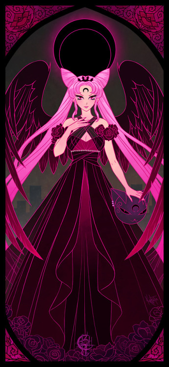 kindratia:A dark version of an adult Princess Lady Serenity from...