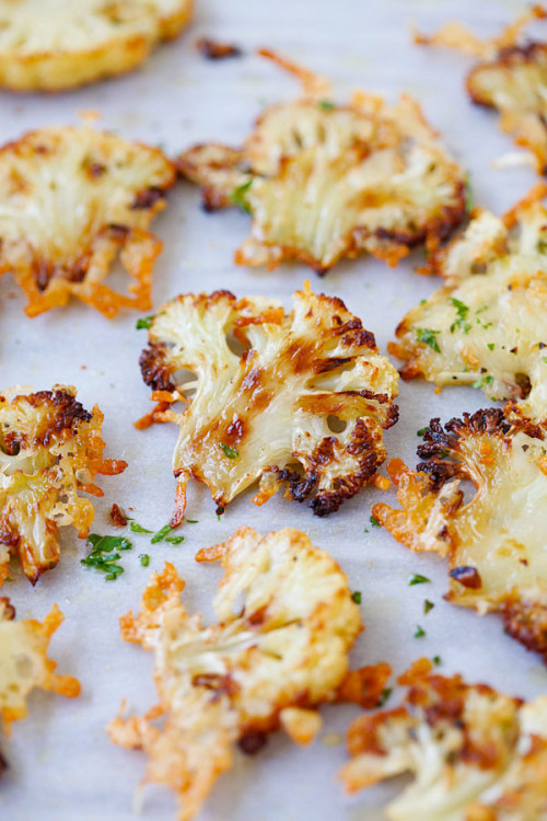 Really nice recipes. Every hour. — Parmesan Roasted Cauliflower Really nice recipes....
