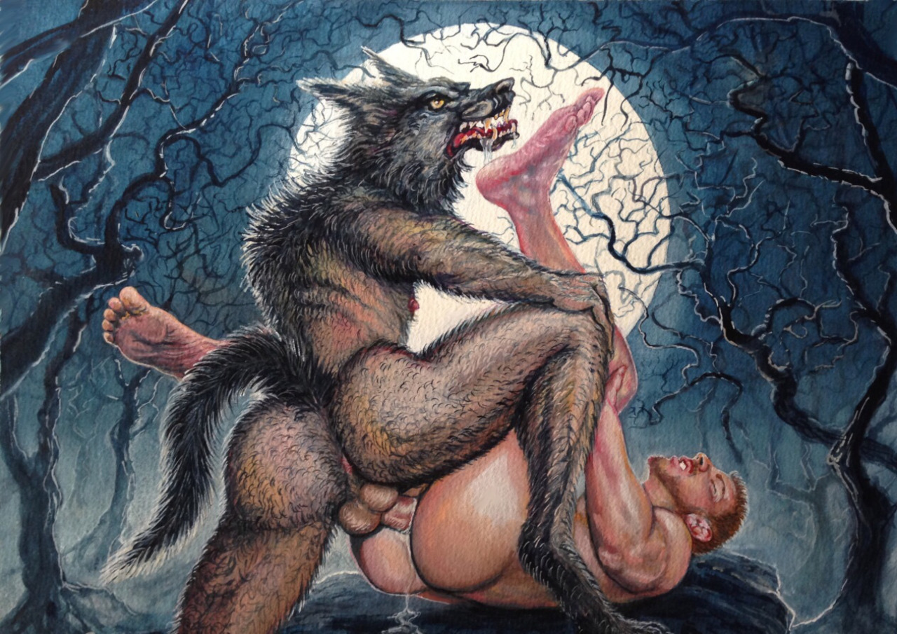 Porn werewolf