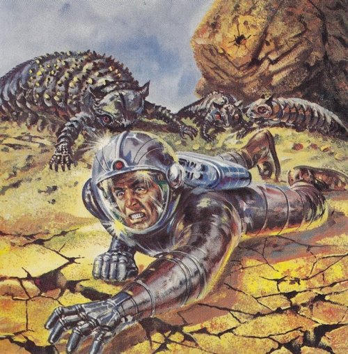 humanoidhistory:Awesome Johnny Bruck cover art for the Perry...