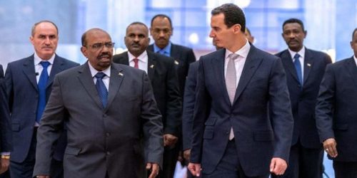 بالصور .. الرئيس الأسد يستقبل الرئيس السوداني ويعقد معه جلسة...