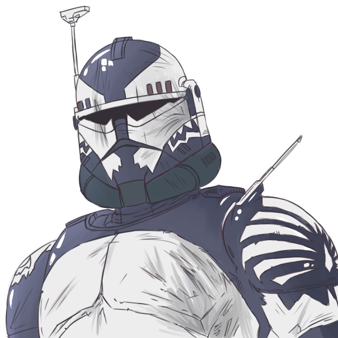 Sleep Child — I did a clone trooper commission